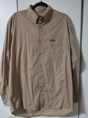 Marlboro Classic men's shirt new, brown, size large