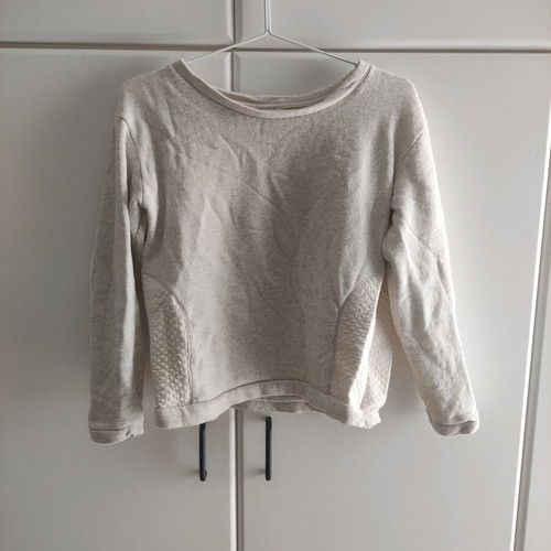 Zara sweatshirt like new, size S, beige