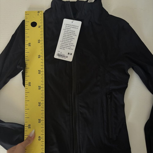 Lululemon Black Define Jacket New, Size XS