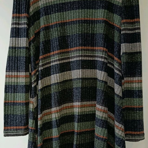 Helmi striped turtleneck dress like new, size L