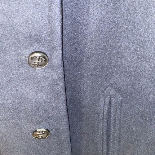 Navy coat authentic with collectible buttons from 1998