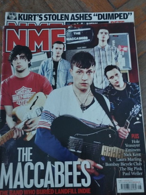 NME περιοδικό πακέτο 2 μεταχειρισμένα τεύχη 2008 και 2010