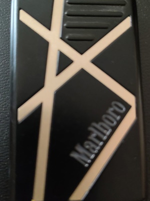 Marlboro Metal Lighter used, model adm AO088 black and gold