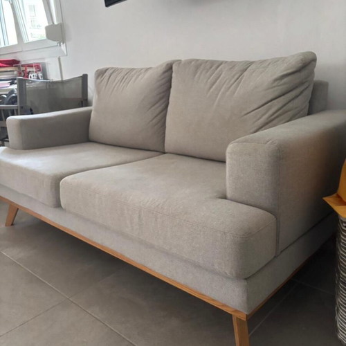 Two-Seater Sofa gray like new