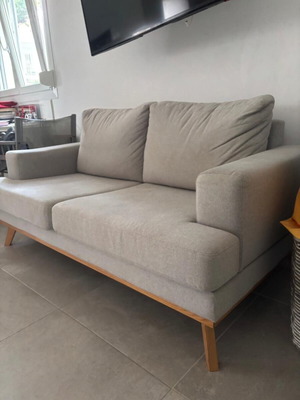 Two-Seater Sofa gray like new
