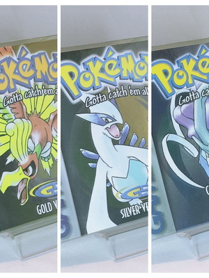 Pokemon Gold, Silver, Crystal Versions Gameboy καινούργιο, ολοκληρωμένο πακέτο