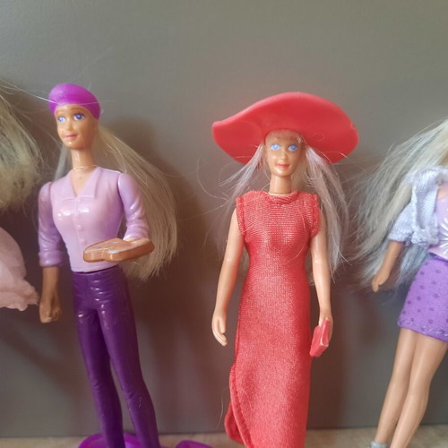 Barbie Retro Lot of 7 Dolls Like New