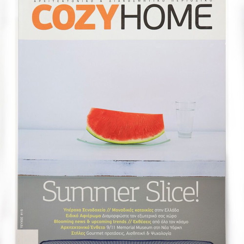 Cozy Home issue 15 Summer 2014 like new architectural decorative magazine