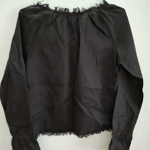 Vintage Mexx black shirt with cord, like new, size 36