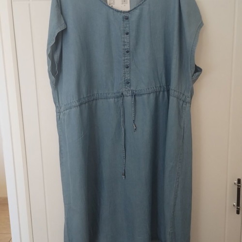 Gina Benotti Plus Size Denim Tencel Dress Secret Collection, size 52/54