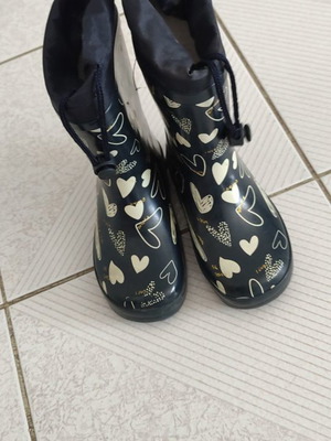 Children's galoshes used, size 26, blue