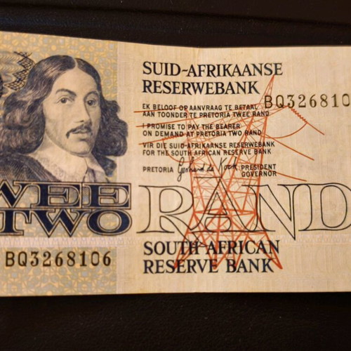 R2 South Africa Vintage Banknote in Excellent Condition