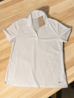 Nike Dri-FIT women's white shirt new, size L