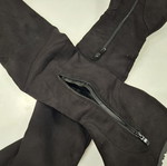 Bozikis black suede over-the-knee boots, size 39