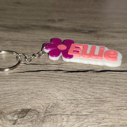 3D Print Personalized Keychain with Custom Name