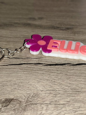 3D Print Personalized Keychain with Custom Name