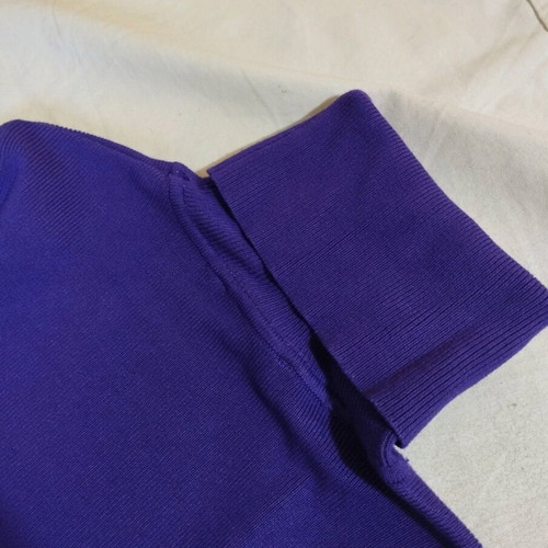 Zara crop turtleneck purple size S like new