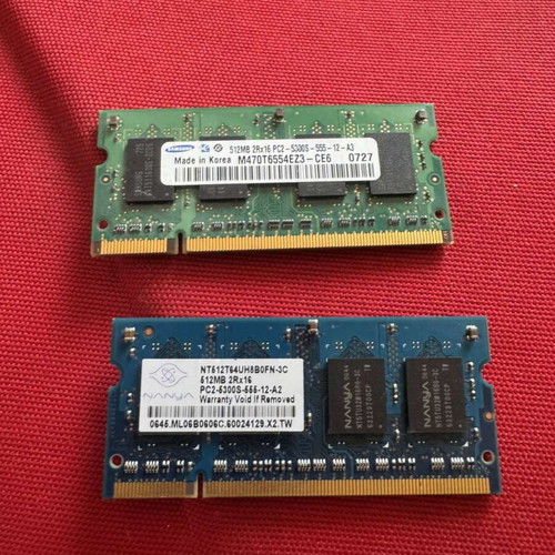 Laptop components used, assorted parts