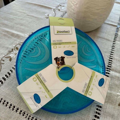 Zoofari dog frisbee toy