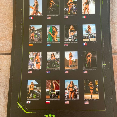 Monster Girls calendars 2016-2019 like new, pack