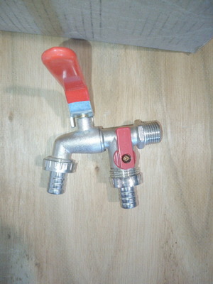 Double faucet new