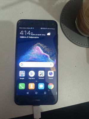 Huawei P9 lite 2017 smartphone used, broken screen