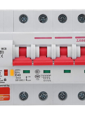 Smart Wi-Fi Automatic Circuit Breaker 220V 4P 40A New