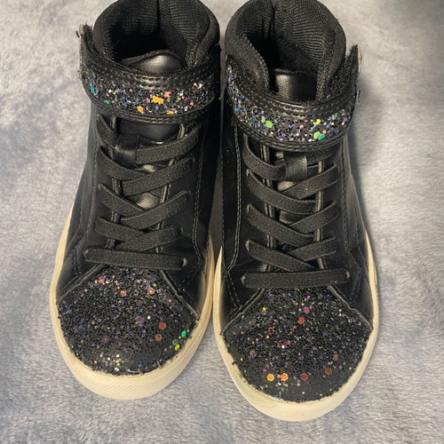 Children's leather boots size 27 like new, black