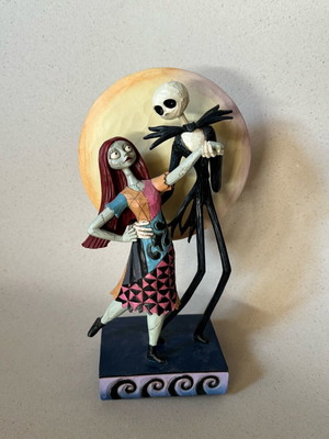 Διακοσμητική φιγούρα Jack and Sally Nightmare Before Christmas σαν καινούργια