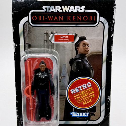 Kenner Star Wars Obi-Wan Kenobi Reva (Third Sister) Sealed Action Figure Hasbro Retro Collection