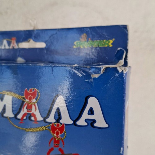 Hangman board game used with buttons