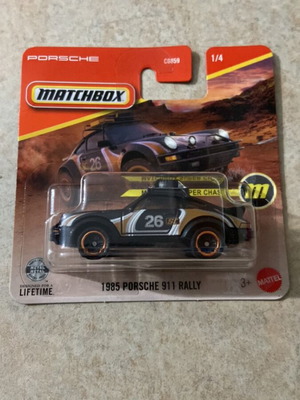 Matchbox Super Chase 1985 Porsche 911 Rally like new