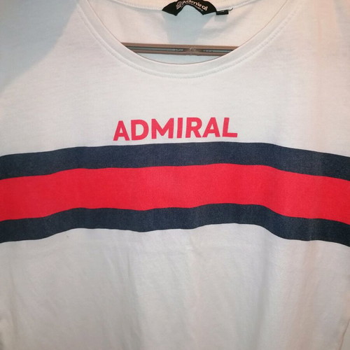 Admiral short sleeve t-shirt white like new