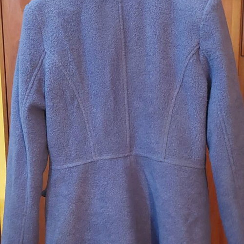 Purple women's coat very soft like new