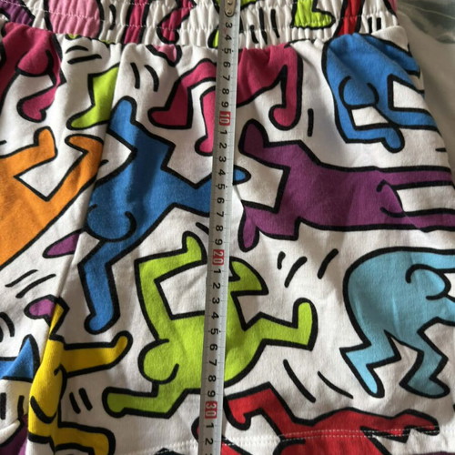 Keith Haring colorful bermuda shorts size L like new