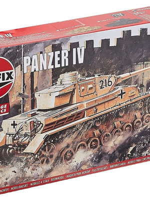 Airfix Panzer IV Model Figure Scale 1:76 new