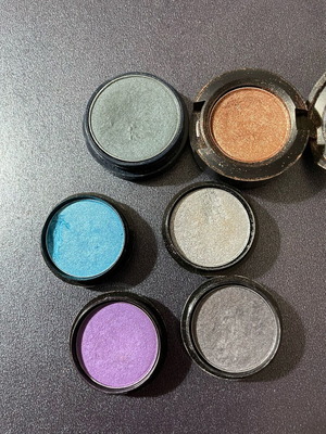 Eyeshadows used MAC, Max Factor and Sephora