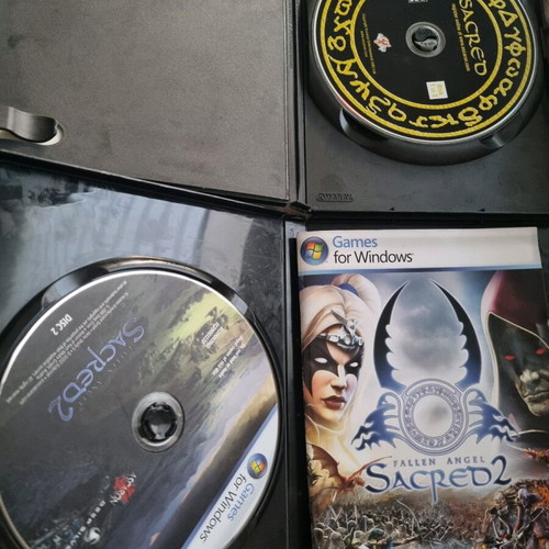 Sacred and Sacred 2 PC games like new, role playing