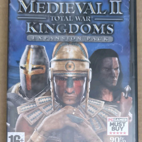 Medieval II Total War Kingdoms Expansion Pack PC DVD-ROM like new