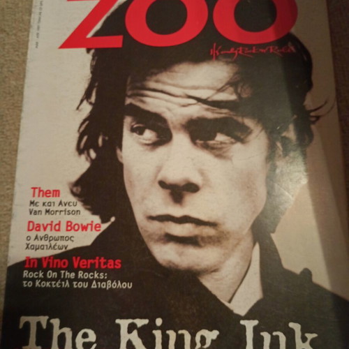 Zoo magazine issue 2, 1997, Nick Cave feature
