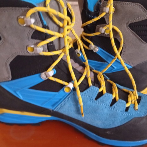 Mammut Kento Pro High GTX hiking boots size 44, grey blue