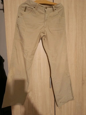 Armani Jeans men's fabric pants like new, beige