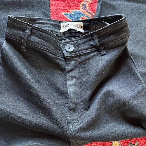 Zara jeans black like new, size 36 EUR