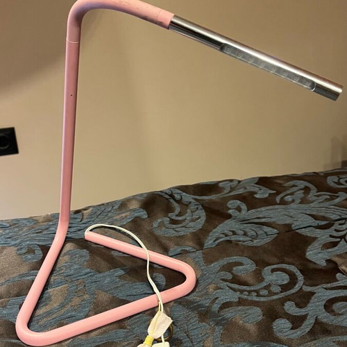 Pink led lamp like new