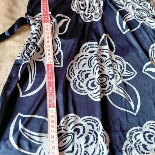 Mango top used, blue, size S, silky satin fabric