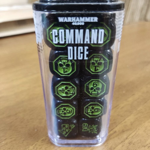 Warhammer 40,000 Command Dice set of 20 sealed