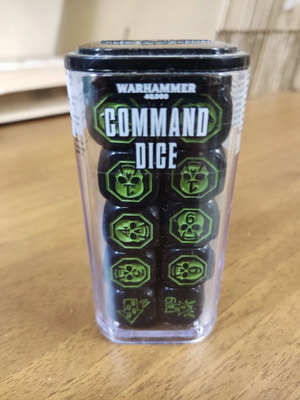Warhammer 40,000 Command Dice σετ 20 ζάρια σφραγισμένο