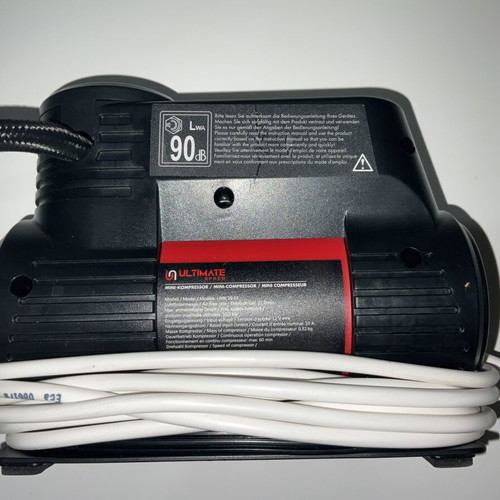 Ultimate Mini Air Compressor Pump new, with manometer and adapters