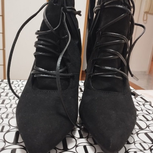 Stiletto heel ankle boots like new, size 37, black