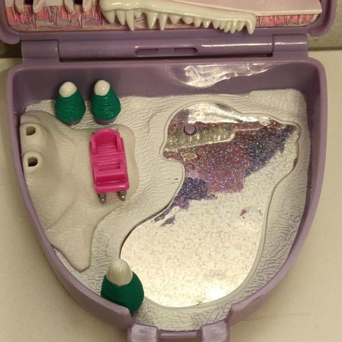 Polly Pocket Bluebird Snow Mountain 1996 used, Vacation Fun collection